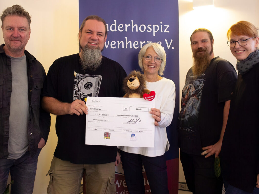 Eure und unsere Spende an das Kinderhospiz